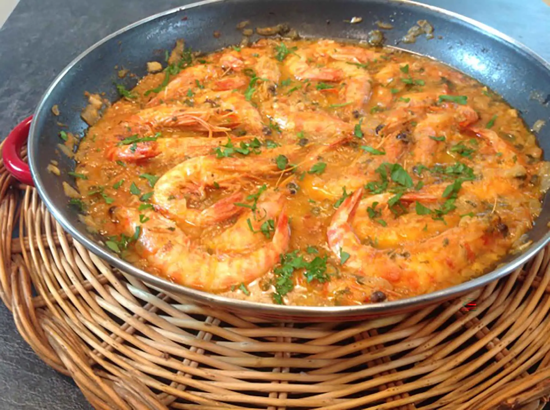 Receta de Home Langostinos al estilo Costa Brava