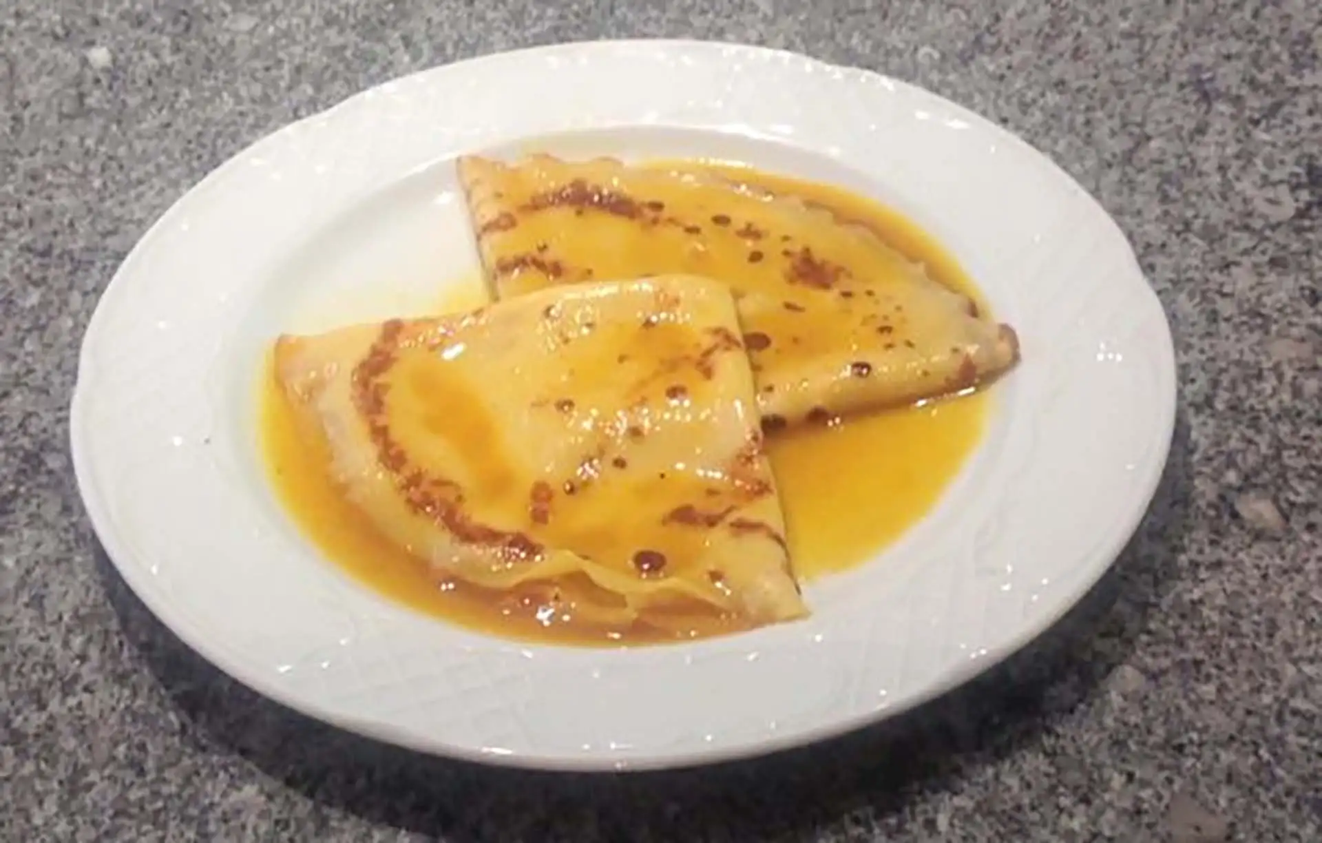 Receta de Home Crepes suzette