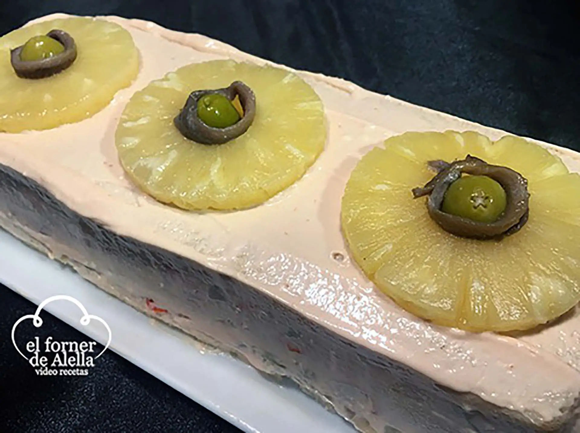 Pastís fred de Tonyina i Pinya