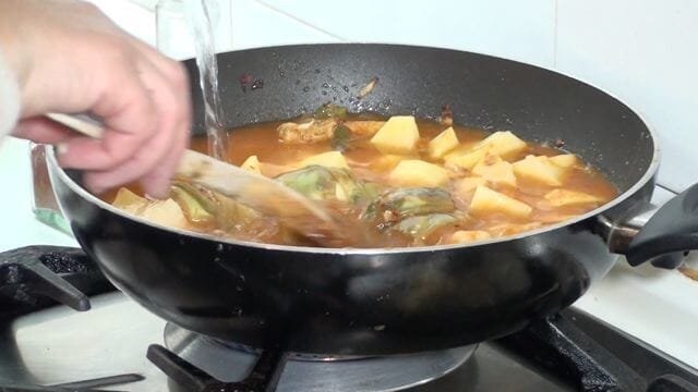 Recepta de Bacallà amb Patates i Carxofes