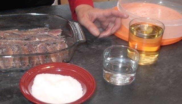 Receta de Boquerones en Vinagre