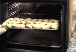 Recepta de Borregos de Sant Antoni Posem els Borregos de Sant Antoni al forn