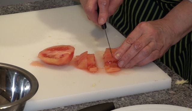 Receta de Calabacines rellenos de Gambas