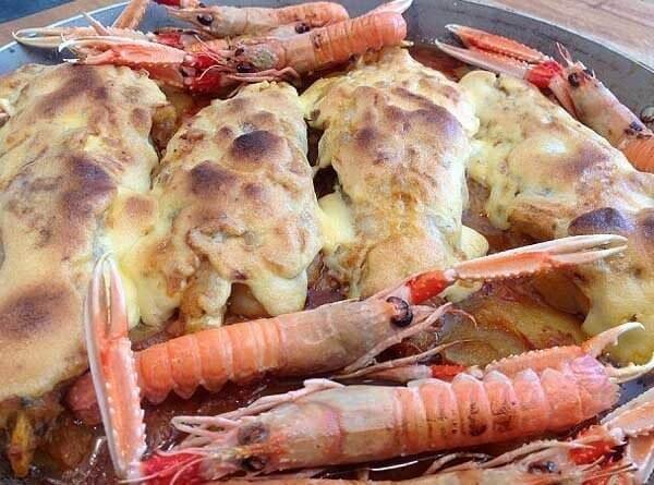 Receta de Colitas de Rape con All i Oli