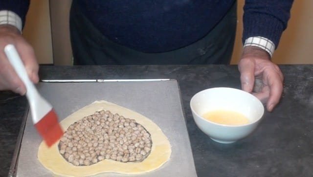 Receta de Corazón de Hojaldre San Valentín