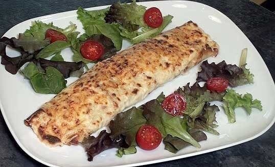 Receta de Crepes de Espinacas y Champiñones