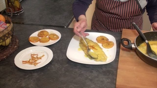 Recepta de Llenguado a la Taronja