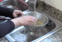 Recepta de Llenties amb Arròs i Verdures Netegem la llenties