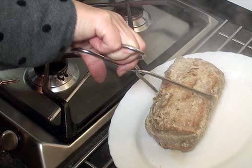 Receta de Lomo con Salsa de Almendras