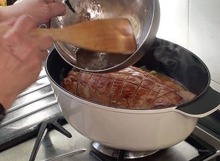 Recepta de Llom Farcit de Pernil i Bolets