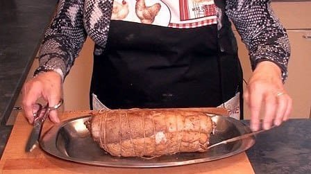 Recepta de Llom Farcit de Pernil i Bolets