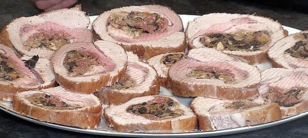 Recepta de Llom Farcit de Pernil i Bolets