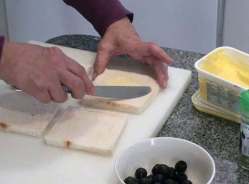 Untamos el pan de molde