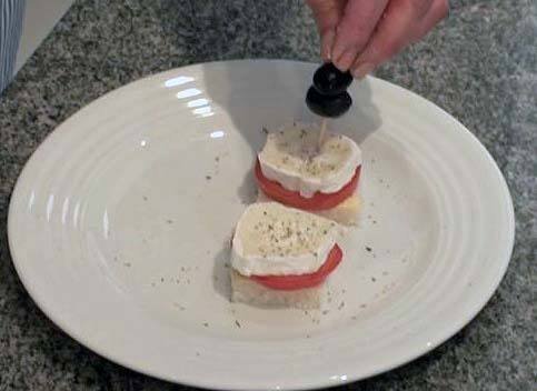 Ponemos las eceitunas