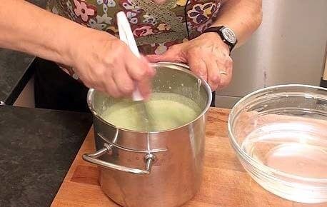 Receta de Mousse de Espárragos con Lechuga y Jamón