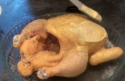 Receta de Pollo asado en Cocotte