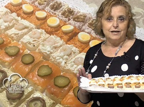 Assortiment de Canapès variats