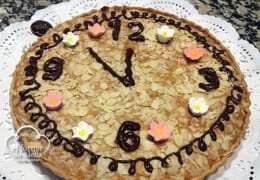Recepta de Pastís Rellotge de Cap d'Any