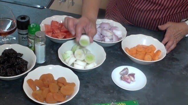 Recepta de Vedella Rostida amb Prunes i Orellanes