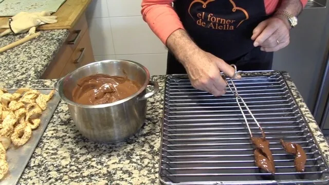 Receta de Virutas de Chocolate Virutas de chocolate a la parrilla