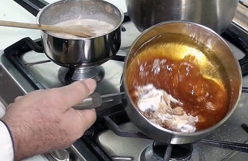 Receta de Bombones rellenos de Toffee