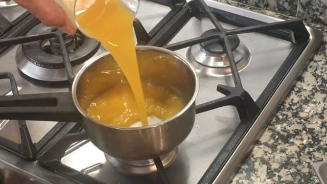 Recepta de Semifred de Iogurt i Taronja