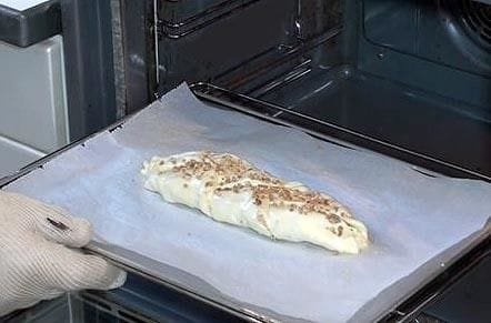 Ponemos la trenza en el horno
