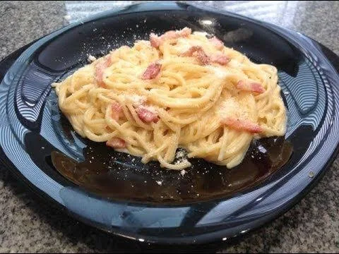 Espaguetis a la Carbonara