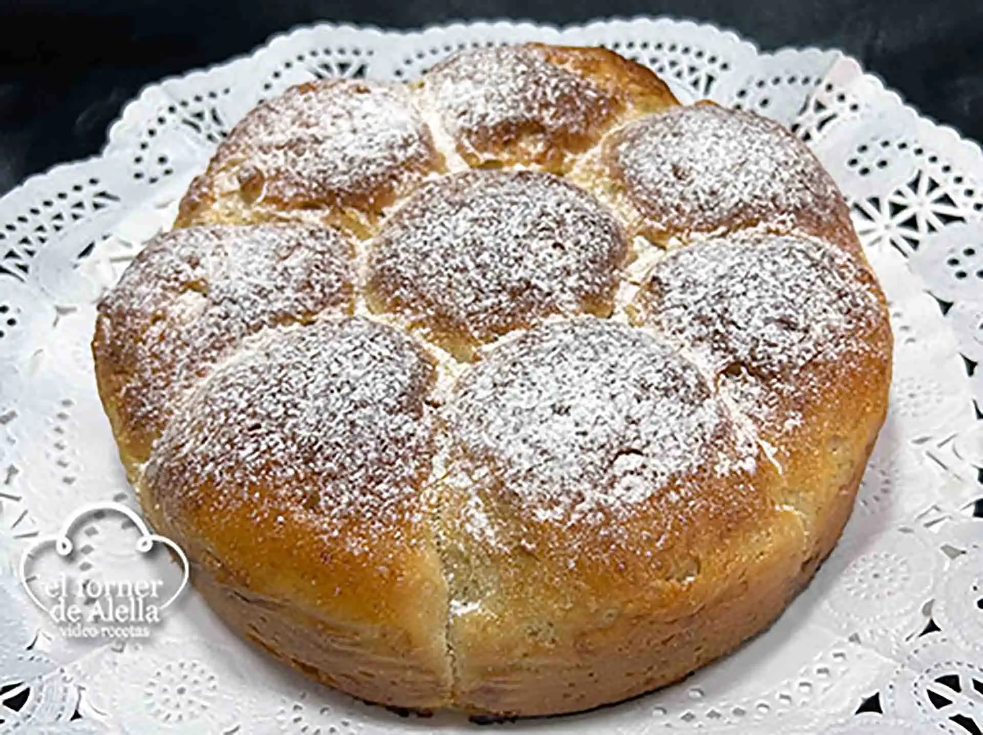 Brioche leche sin huevo