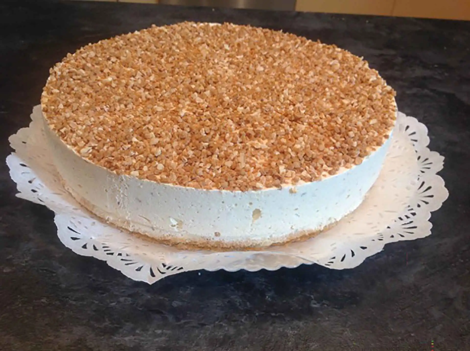 Tarta Mousse de Turrón