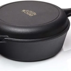 Cazuela De Hierro Colado Redonda