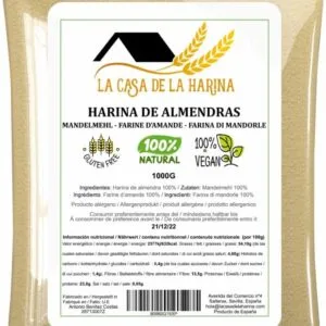 Receta de Canelones de Navidad Harina de almendra