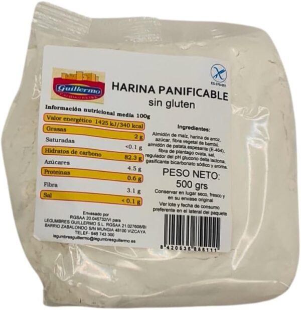 Recepta de Farina panificable sense gluten