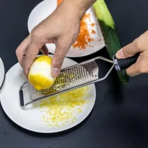 Receta de Grisines Caseros Rallador manual