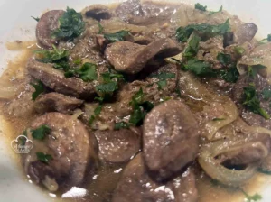 Receta de Home riñones al jerez