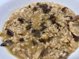 Risotto de Setas y Trufa