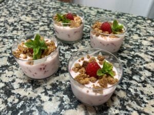 copa yourugurt fresa crumble