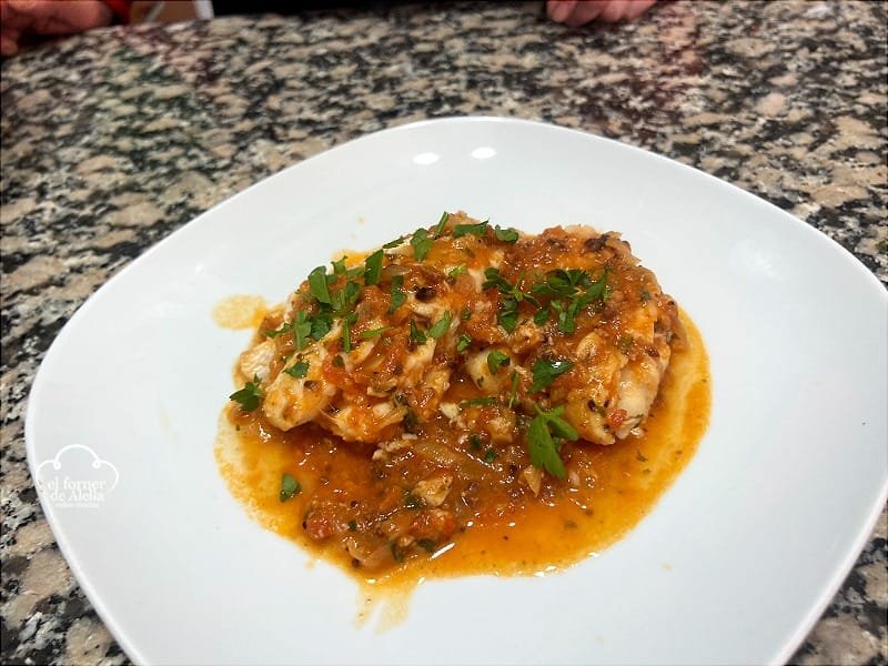 lomos merluza tomate